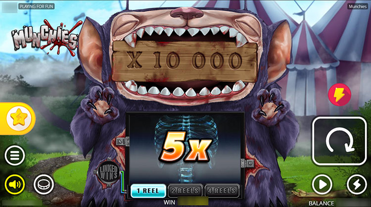 Playing field of the slot from Nolimit City