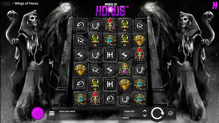 The machine is dedicated to ancient Egyptian myths